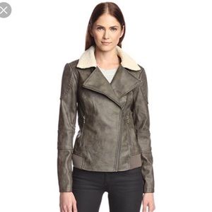 Never worn Sam Edelman faux leather bomber